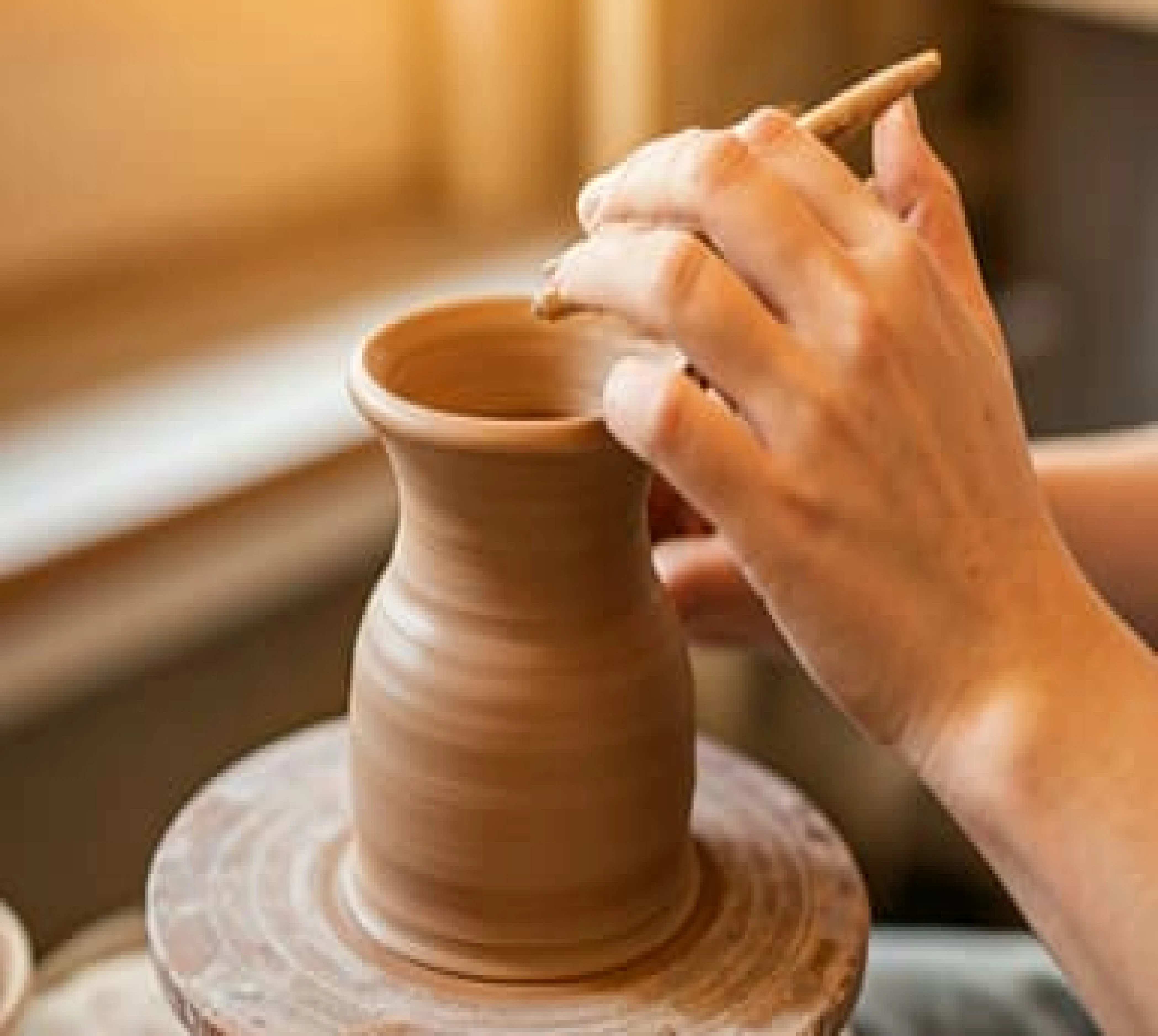 Traditional pottery workshop